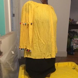 Off the shoulder blouse